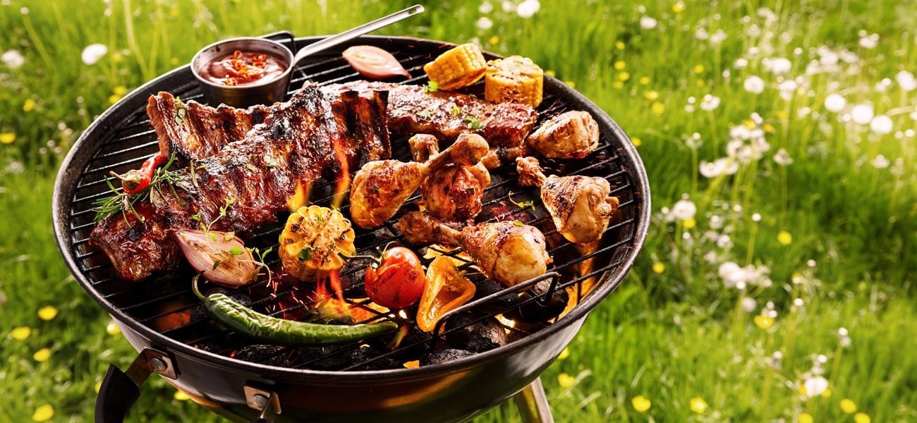 Barbecue at the chalet